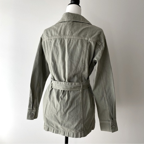 Belted Denim Shaket | DYNAMITE - Picture 2 of 14